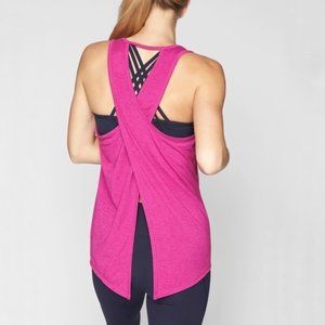 Athleta Essence Tie Back Tank I Sz Small
